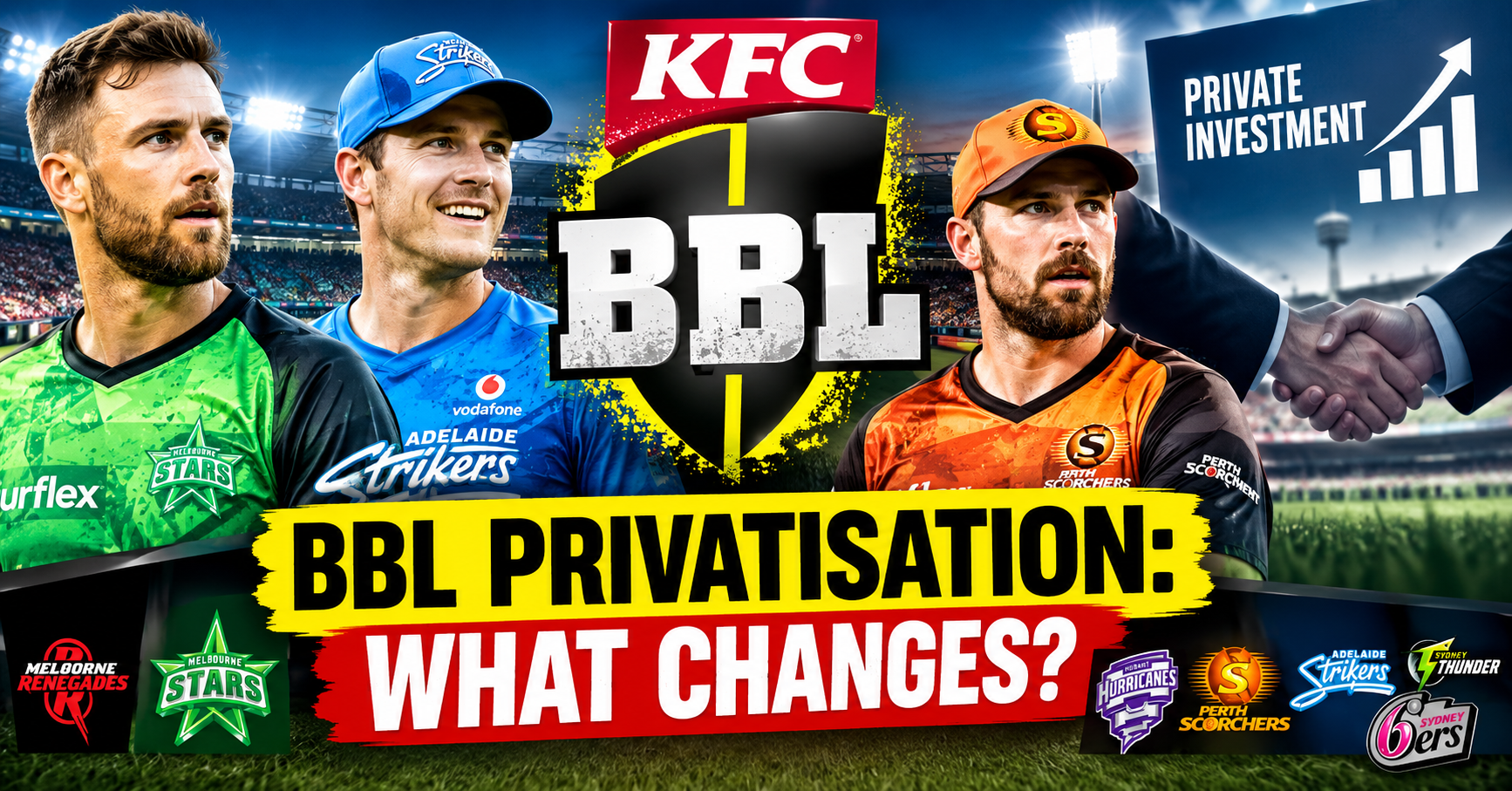 BBL Privatisation Explained: Teams, Players and Future